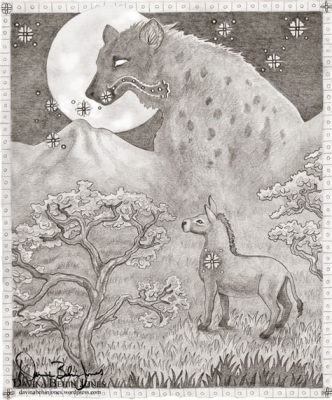 The Donkey and the Hyena -  A Hilarious Ethiopian Folk Tale About Trickery and Unexpected Friendships!